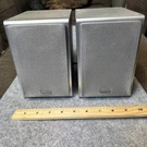 Denon 2 SC-A76 Surround Sound Satellite Speakers Tested Ex Cond + Wall Mounts. Fixed Price $34.87.