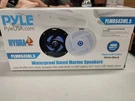 Pyle Hydra PLMRS43BL.5 Waterproof Marine Speakers 4" Led Lights 100W Pair. Fixed Price $29.99.