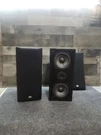 Onkyo SKF-100 Single Speakers Left & Right Book Case Style Grille. Fixed Price $49.88.