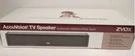 Zvox Accuvoice AV205 Sound Bar Tv Speaker - Perfect, In Box No Remote. Fixed Price $50.00.