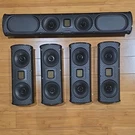 One Goldenear 50C Center And Four Super SAT3.. Fixed Price $1400.00.