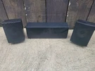 Lg Impedance Speaker System Model S63S2-S Set Of And 1 Center Total. Fixed Price $17.50.