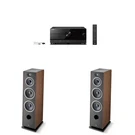 Focal Vestia NO4 3-WAY Floorstanding Speakers Dark Wood Pair With RX-A8A Rece.... Fixed Price $5529.99.