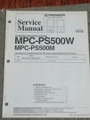 Pioneer MPC-PS500W -PS500M Speaker Factory Repair Service Manual *original*. Fixed Price $9.00.