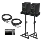 Mackie CR3.5 3.5" Active Powered Multimedia Studio Monitor Speakers Pair St.... Fixed Price $168.40.