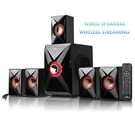 Befree 5.1 Surround Sound Speaker System BFS-420 Warranty Remote Bluetooth Usb. Fixed Price $103.45.