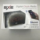 Sxe Digital Clock Radio W/ Usb Charging Port Bluetooth New. Fixed Price $16.99.