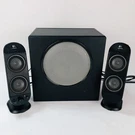 Logitech X-230 2.1 Surround Sound Gaming Pc Computer Speaker System W/ Subwoofer. Fixed Price $45.59.