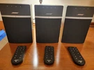 Bose Soundtouch 10 Wireless Speakers Three Pack Black ( Complete ). Fixed Price $275.00.