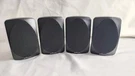 Polk Audio RM6000BD Black Satellite Surround Speakers Two Pair (4) (tested). Fixed Price $59.50.