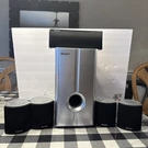 Pioneer S-FCRW2500 Speakers Plus Subwoofer Surround Sound Works Great. Fixed Price $75.00.
