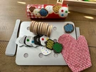 Melissa & Doug 4074 Slice And Bake Cookie Wooden Play Set. Fixed Price $10.00.
