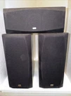 Onkyo Set (2) SKF-100 Bookshelf Speakers Front Left/right & (1) SKC-100 Center. Fixed Price $80.00.