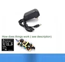 Adapter 9FOR Ihome IBTW39 Alarm Clock 9IH545B(B)6 S030A0903000U Charger. Fixed Price $9.99.