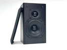Triad Inroom Bronze Omni Bookshelf Speaker W/ Grill Cleaned Tested Working. Fixed Price $69.99.