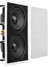 Osd Dual 8" Wall Subwoofer 350W Passive Home Theater Paintable Grill IWS88. Fixed Price $150.00.