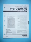 Service Manual For Yamaha YST-SW105, Original. Fixed Price $12.51.