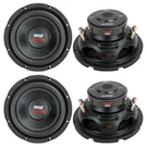 Pyle PLPW8D 8" 1600W Car Audio Subwoofers Subs Stereo Dvc 4-OHM. Fixed Price $129.99.