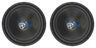 (2) Rockville W15K5S2 15" 2000 Watt Ohm Car Audio Subwoofers Cea Rated Subs. Fixed Price $154.90.