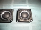 Pair Sony X 1/4' Neodymium Magnet Speakers (1-826-084-11) Ohms Each. Fixed Price $20.00.