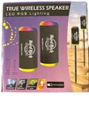 Hard Rock Wireless Bluetooth Speaker 2 Pack Outdoor IPX5 Waterproof Recharge. Fixed Price $25.00.