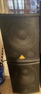 Behringer Eurolive B215XL Subwoofer Pair Wired Black Rectangle Used. Fixed Price $300.00.