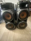 Sony SS-ZX6 Dual 6.5" D.s.w. Party Dj Speakers Pair Tested Free Ship. Fixed Price $200.00.