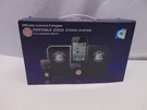 University Of Connecticut Uconn Portable Idock Stereo System W/ Remote Ihip. Fixed Price $7.49.