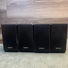 Set Of 4 Sony SS-SRP1200 Univeral Surround Sound Speakers Stereo Satellite Black. Fixed Price $29.99.