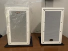 Klipsch KI-102-SMA-II (white) Nib-trapezoidal 8" 2-WAY Speakers-pair Commercial. Fixed Price $1250.00.