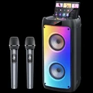 Jyx Karaoke Multifunctional Bluetooth Speaker 2 Microphones. Fixed Price $53.53.