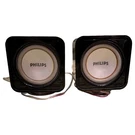 Philips Dc 199B Bookshelf Speakers Black Wired Stereo Pair Vintage. Fixed Price $14.87.