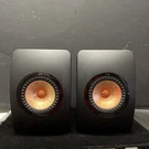 Kef LS50 Bookshelf Speakers 50TH Anniversary Model. Fixed Price $899.95.