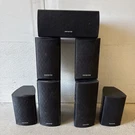Onkyo Model SKR-390 SKF-390N SKR-380 Skc Surround Speaker Set Lot Of 7. Fixed Price $99.95.