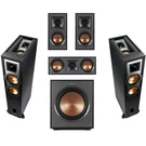 Klipsch Reference R-26FA 5.1 Home Theater Pack, Brushed Black Polymer Veneer. Fixed Price $1198.99.