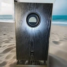 Onkyo SKW-200 Powered Subwoofer 8" Bass Reflex Home Theatre & Stereo 20.5X10.75". Fixed Price $150.00.