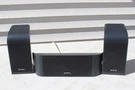 3 Infinity TSS-SAT500 Satellite Speakers TSS-CENTER500. Fixed Price $47.97.