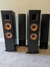 Klipsch RF3 Ii Black Tower Floor Standing Speakers Box One Only. Fixed Price $209.99.