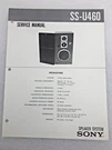 Original Oem Sony SS-U460 Service Manual Repair Speaker System 1982. Fixed Price $14.99.