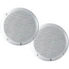 Poly-planar POL-MA4056W 80W (pair) 2-WAY Coaxial & Quot White Roun. Fixed Price $87.22.