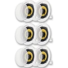 Acoustic Audio HD-5 Flush Mount Ceiling Speakers Home Theater 3 Pair Pack. Fixed Price $119.88.