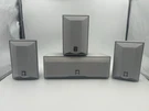 Yamaha Silver NS-AP6506ESL Center & Surround Speaker Set Tested Works In Box. Fixed Price $129.98.