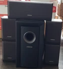 Samsung PS-WA200PE Subwoofer, PS-CA200PE Center Speaker, 4 PS-SA200PE Speakers. Fixed Price $99.99.