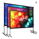 Elite OMS120H2 Indoor Outdoor Home Theater Projection Screen 120IN Cinewhite. Fixed Price $225.00.