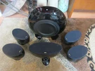 Kef HTB2 SP3513 SP3514 Black Satellite Surround Sound 6-SPEAKERS. Fixed Price $599.99.