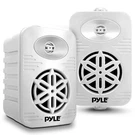 Pyleusa Indoor Outdoor Speakers Pair - 300 Watt Dual 4 Inches, White. Fixed Price $88.99.