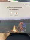 Outdoor Bluetooth IPX6 Flame Ambient Light Speakers - 2 Pack. Fixed Price $40.00.