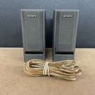 Sony SS-V305 Speaker System Charcoal Gray Set Of 2. Fixed Price $24.99.