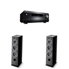 Focal Vestia NO4 Black Floorstanding Loudspeakers Pair With DRX2.4-REF Receiv.... Fixed Price $3149.99.