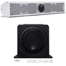 Wet Sounds Package White Stealth 6 Ultra Soundbar AS10 10" Powered Sub. Fixed Price $1349.98.